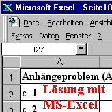 L�sung mit  
MS-Excel