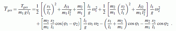 Gesamtenergie im System