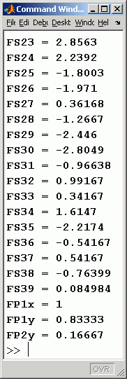 L&ouml;sung: Stabkr&auml;fte des Portals und Lagerreaktionen