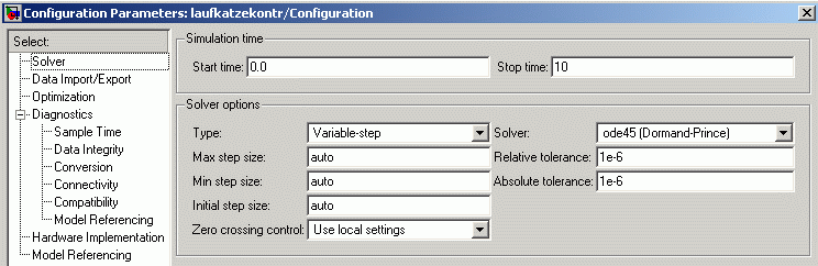 Configuration Parameters