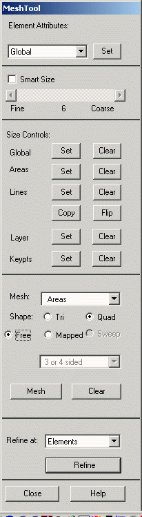 AnsysMeshToolRefine